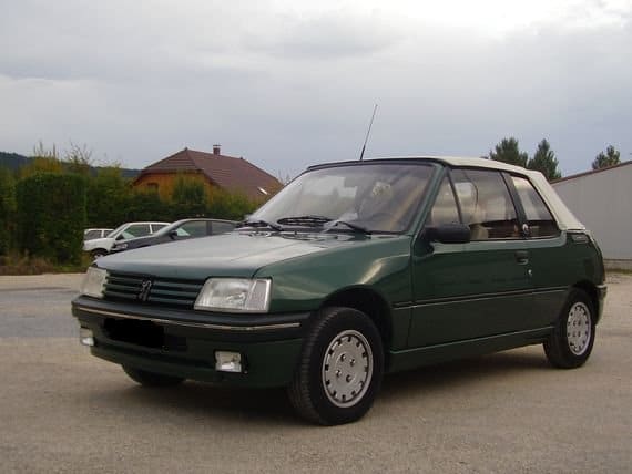 205 Roland Garros Cabriolet (1.4 TU3S de 85 ch) de 1991