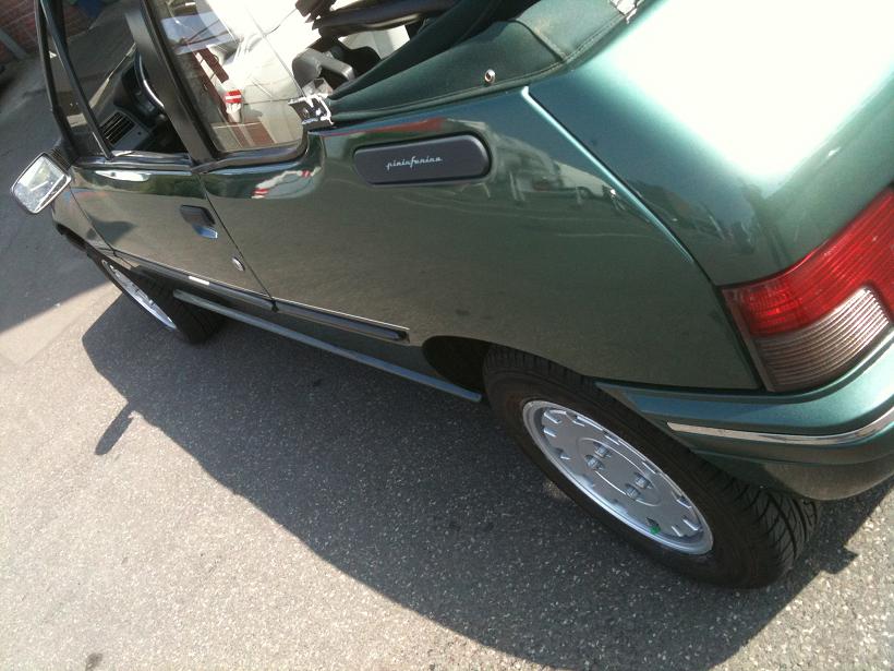 205 Roland Garros Cabriolet (1.4 TU3S de 85 ch) de 1991 205 Roland Garros Cabriolet (1.4 TU3S de 85 ch) de 1991