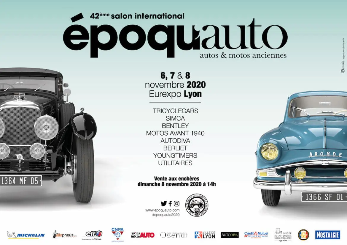 Affiche Epoqu'auto 2020
