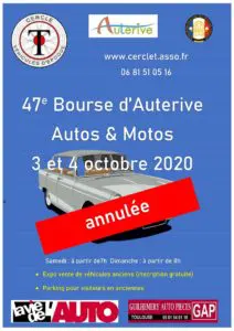 bourse auterive 2020 annulée