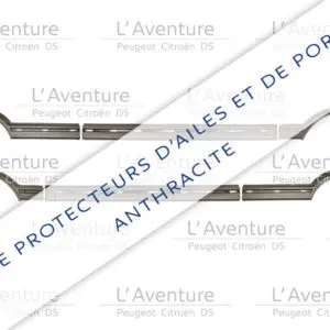 kit extension d’aile complet GRIS ANTHRACITE