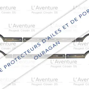 Kit extensions d’ailes et portes pour 205 GTI / CTI GRIS OURAGAN