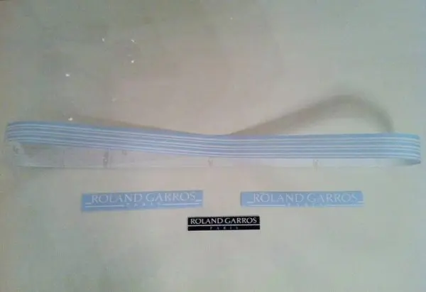 Kit Déco 205 roland garros 2 bandes (Port inclus)