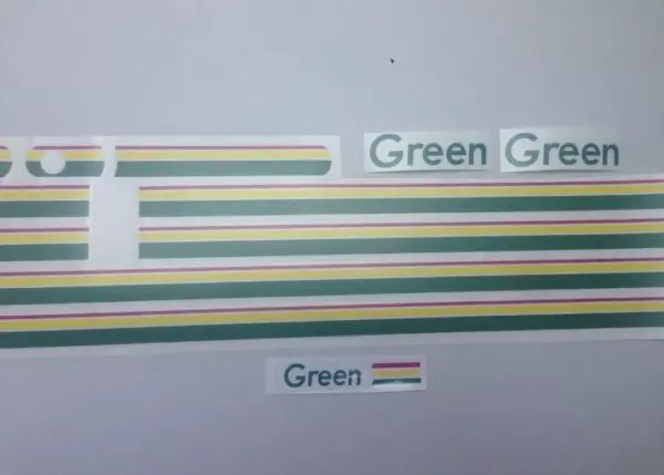 Kit Déco 205 Green (port inclus)
