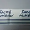 Kit Déco 205 Sacré Numéro bleu (port inclus)